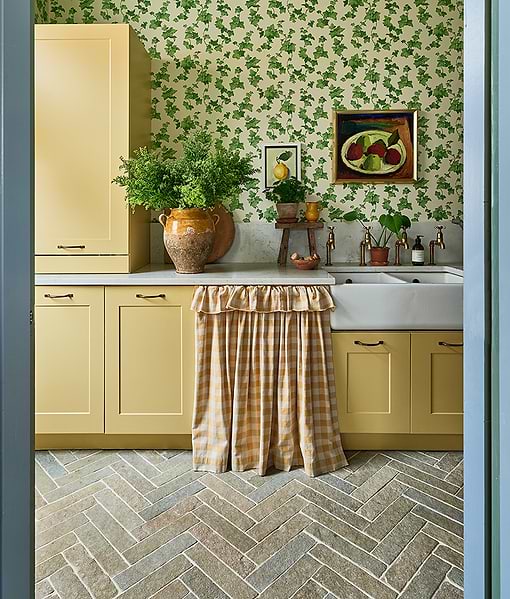 Trusloe Limestone Parquet Seasoned