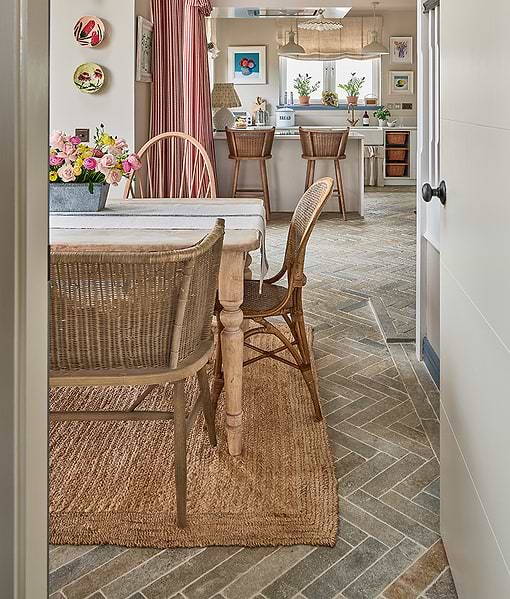 Trusloe Limestone Parquet Seasoned
