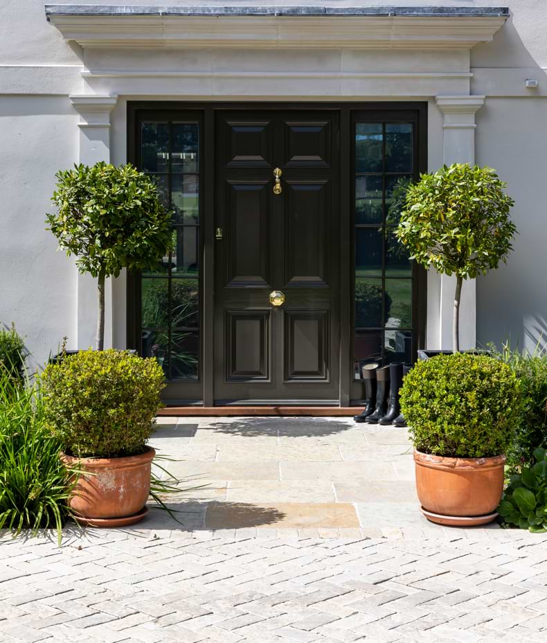 Trusloe Limestone Paving Seasoned Finish