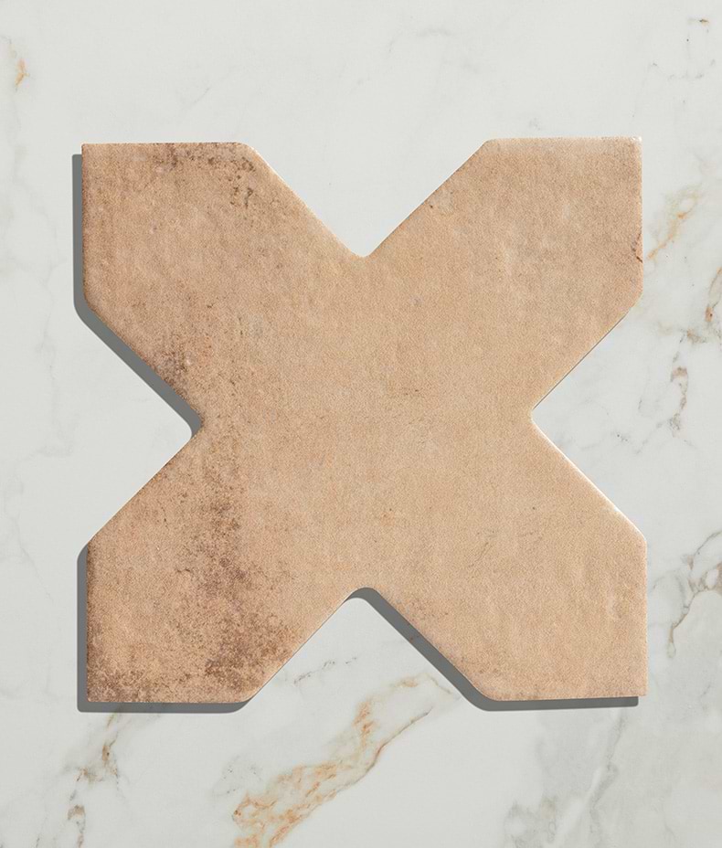 Fez Porcelain Cross Cotto