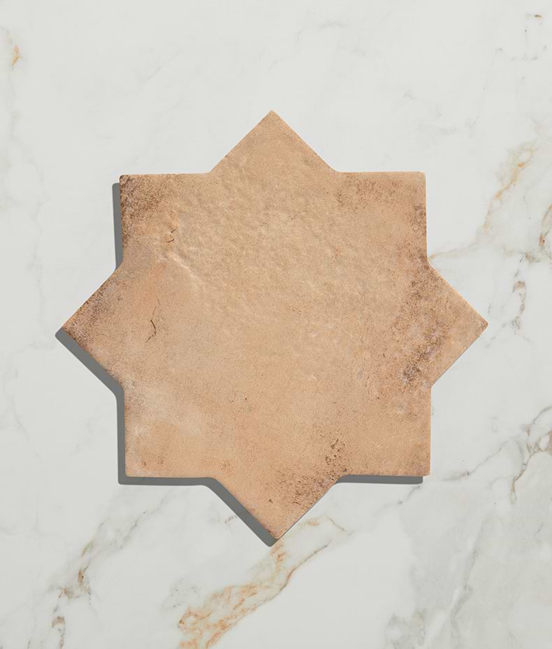 Fez Porcelain Star Cotto