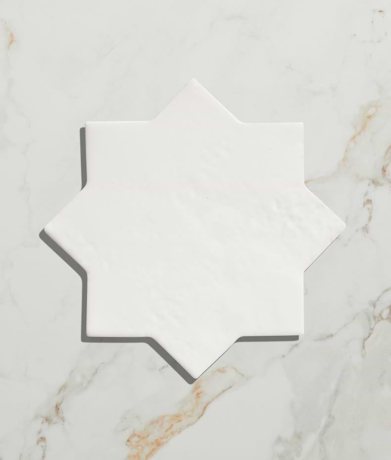 Fez Porcelain Star White