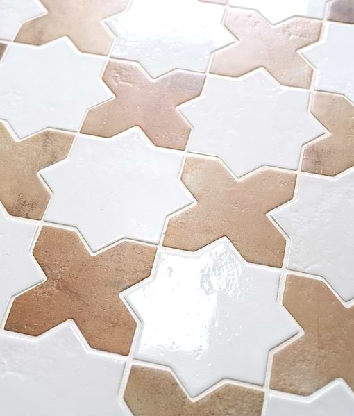 Fez Porcelain Cross Cotto