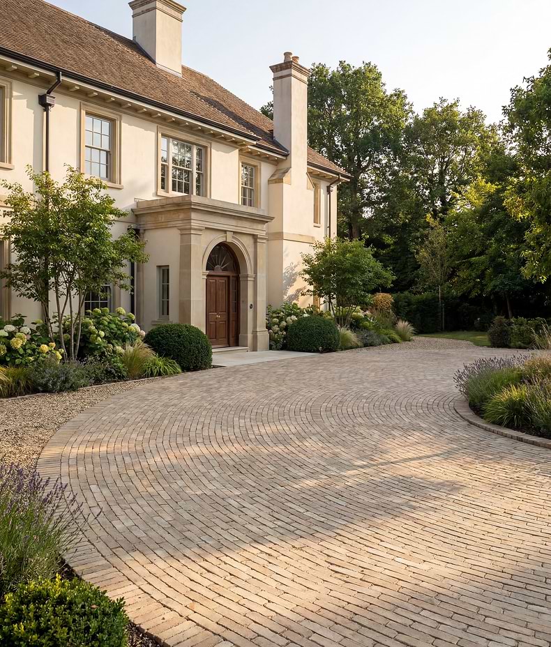 Flanders Buff Tumbled Clay Pavers