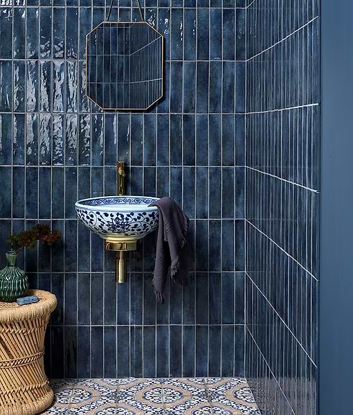 Foundry Porcelain Blue