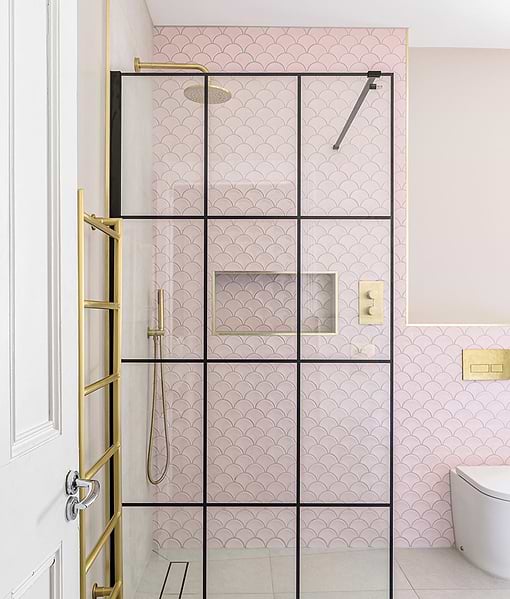 Gelato Porcelain Mosaic Cotton Candy
