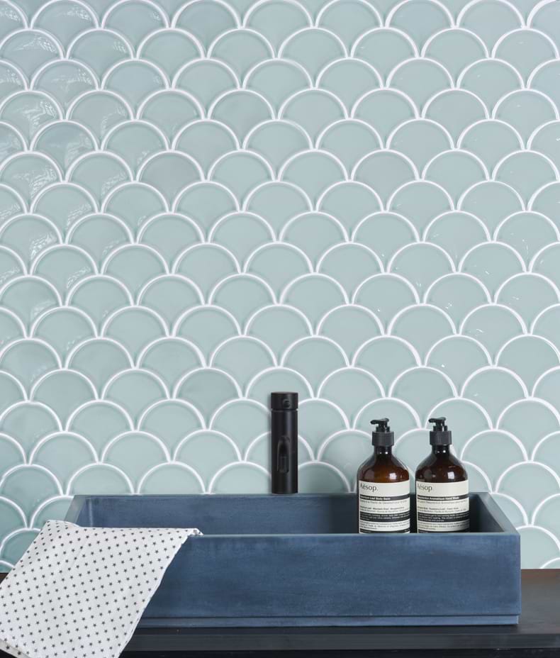 Gelato Porcelain Mosaic Mint