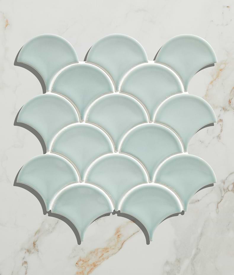 Gelato Porcelain Mosaic Mint