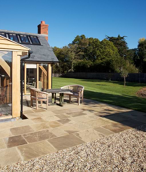 Hampledon Buff York Sandstone Riven