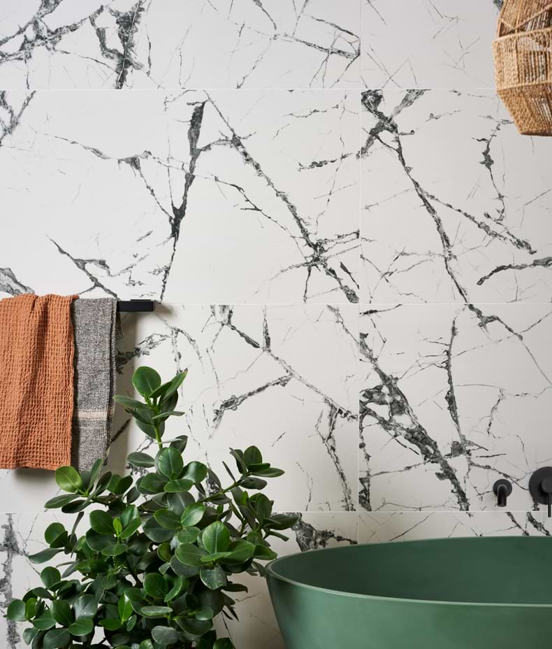 Marble Luxe Porcelain Iceberg