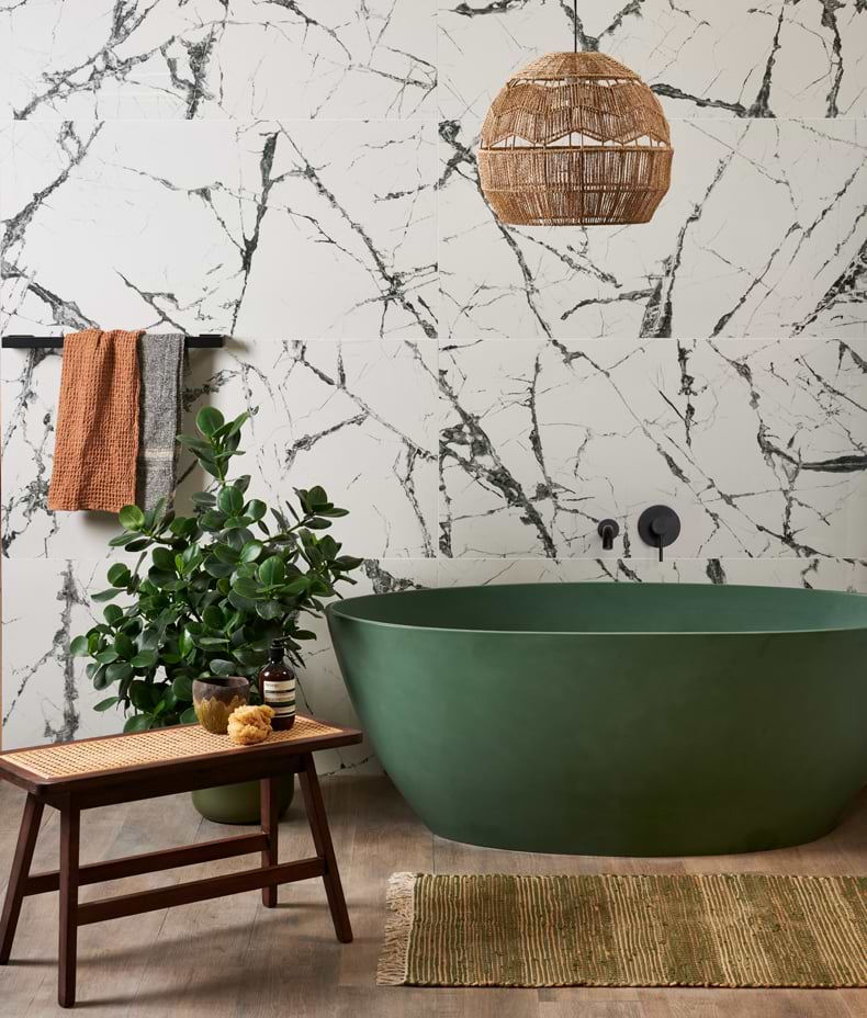 Marble Luxe Porcelain Iceberg