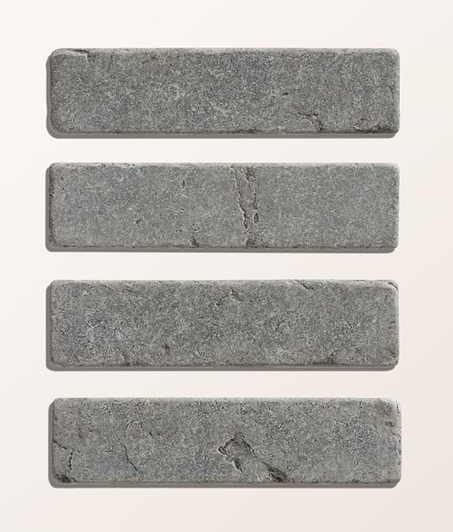 Hazlebury Limestone Klinkers Tumbled & Etched