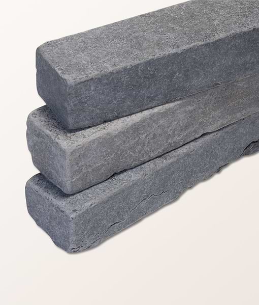 Hazlebury Limestone Klinkers Tumbled & Etched