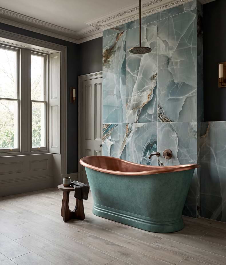 Hollywood Porcelain Turquoise