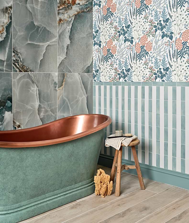 Hollywood Porcelain Turquoise