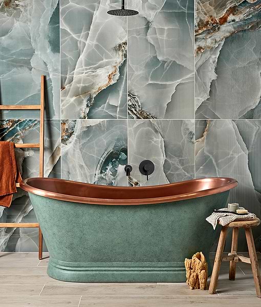 Hollywood Porcelain Turquoise