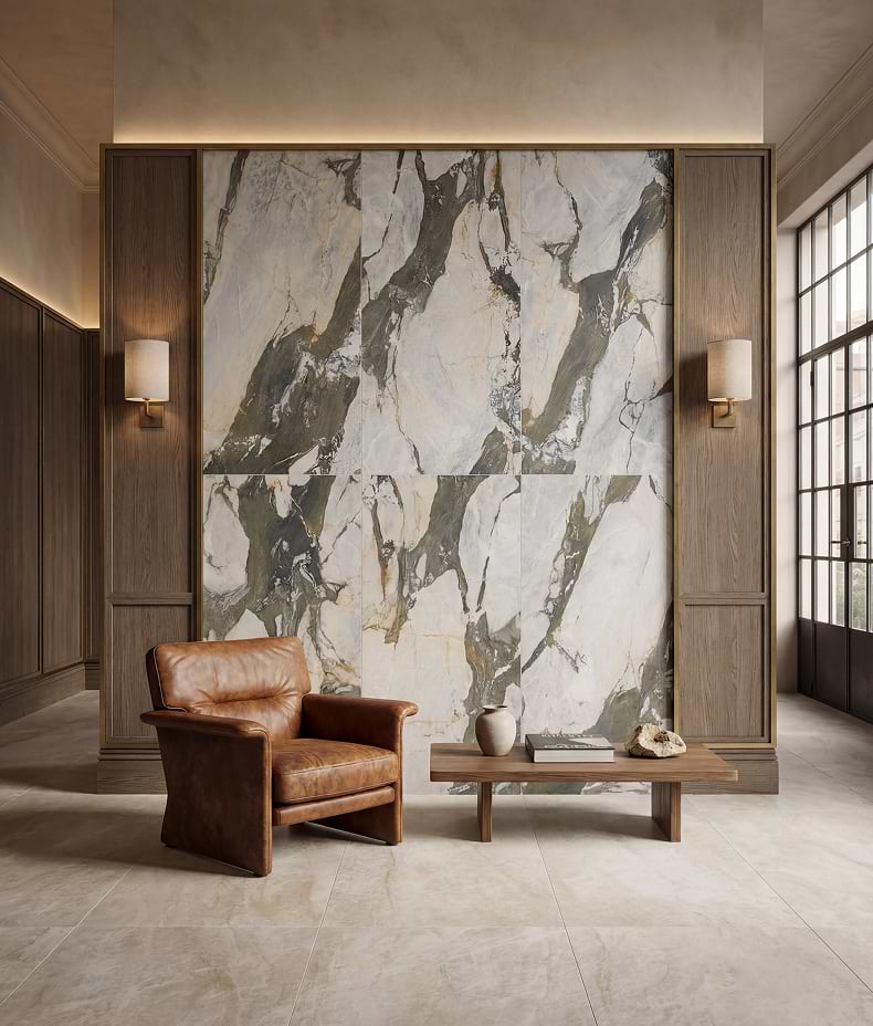 Hoxton Porcelain Four Seasons Brushed