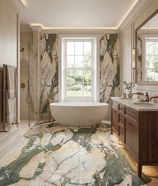 Hoxton Porcelain Four Seasons Brushed