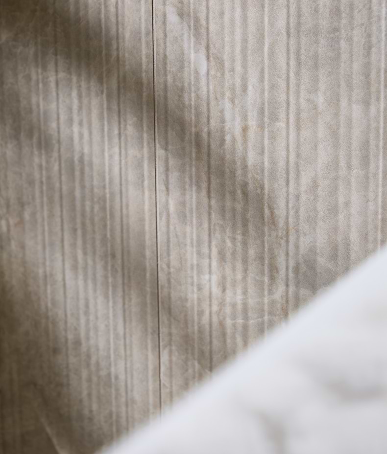 Hoxton Porcelain Amber Linear DéCor Matt