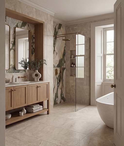 Hoxton Porcelain Linen Matt