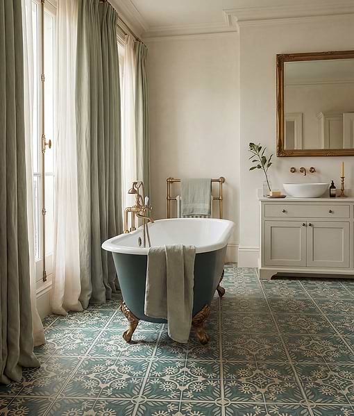 Indirah Porcelain Emerald