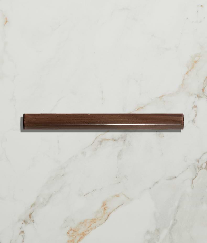 STUDIO Jamboree Handpainted Ceramic Chocolate Beading