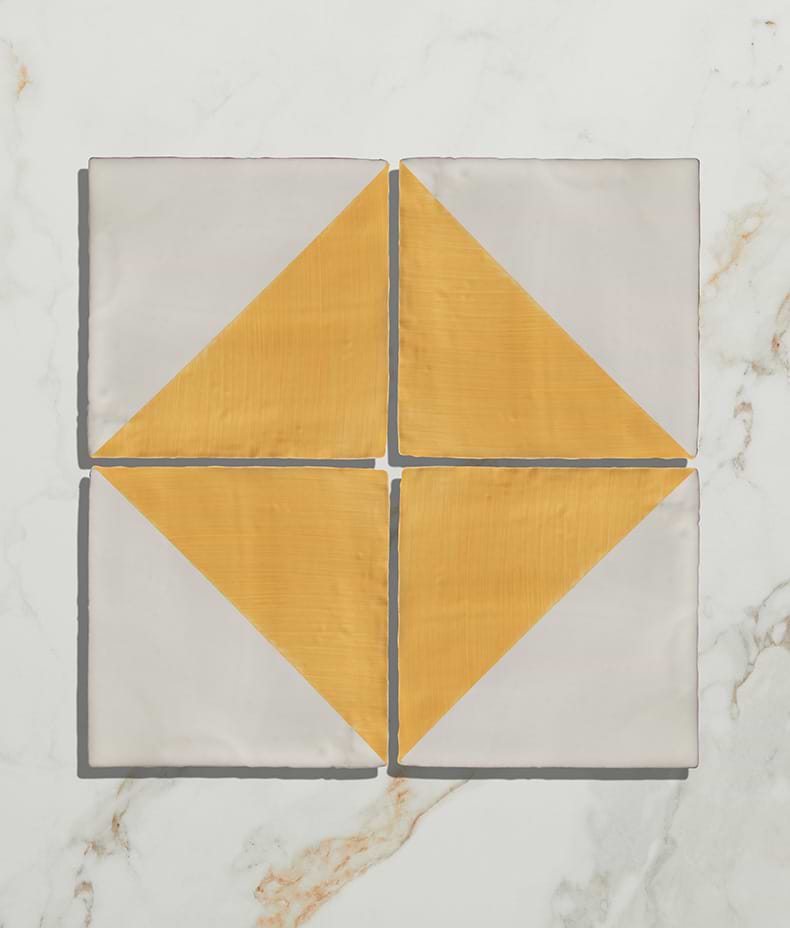 STUDIO Jamboree Handpainted Ceramic Summer Tri