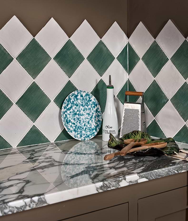 STUDIO Jamboree Handpainted Ceramic Thyme Field