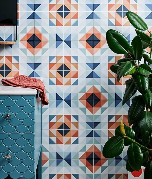 Kaleidoscope Porcelain Peacock