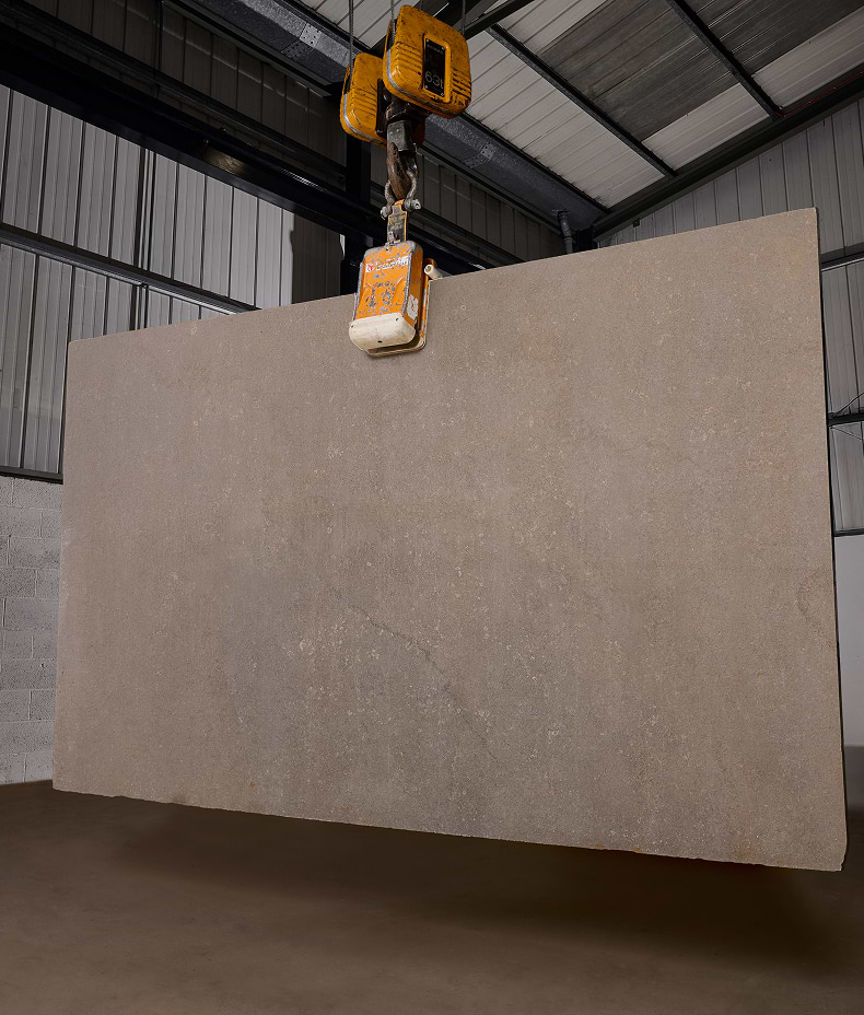 Kimmeridge Limestone Acid Etched Slab