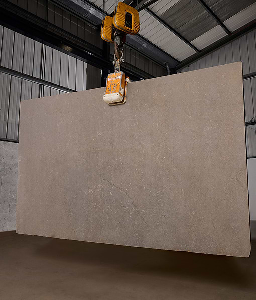 Kimmeridge Limestone Acid Etched Slab
