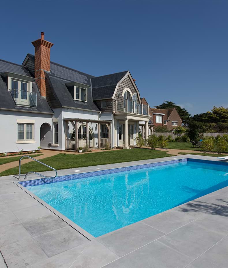 Kimmeridge Limestone Paving Etched Finish