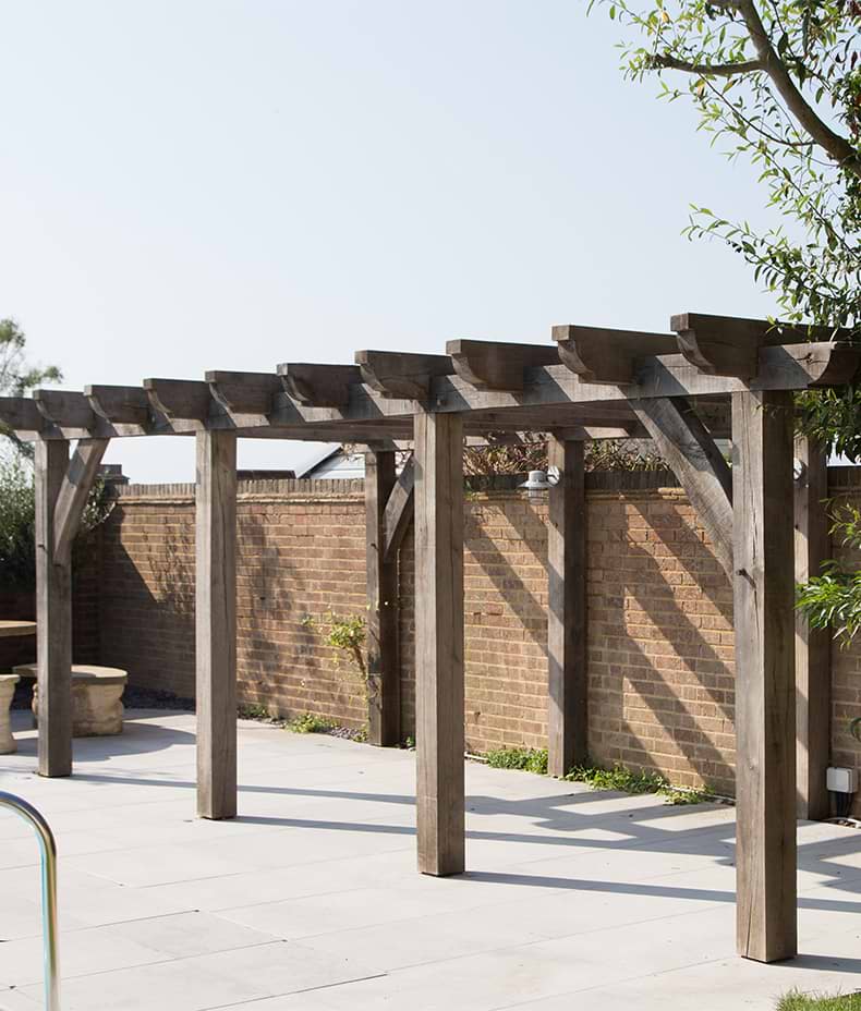 Kimmeridge Limestone Paving Etched Finish