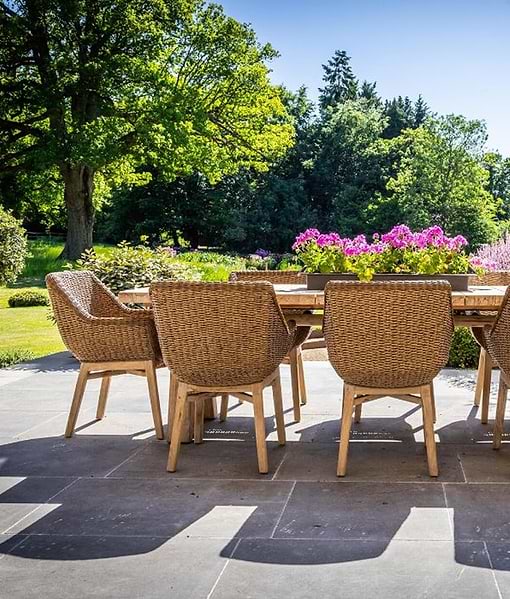 Kimmeridge Limestone Paving Tumbled & Etched Finish