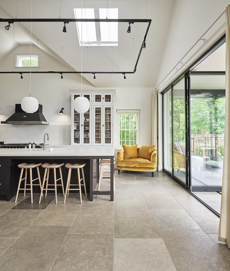 Kimmeridge Limestone Tumbled & Etched Finish