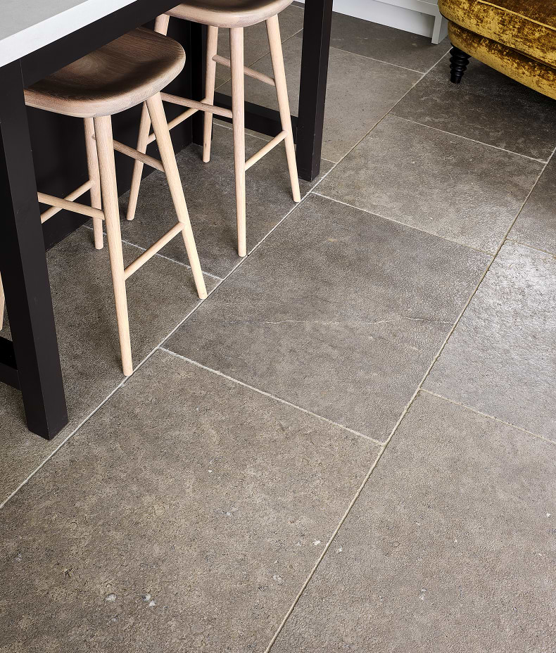 Kimmeridge Limestone Tumbled & Etched Finish