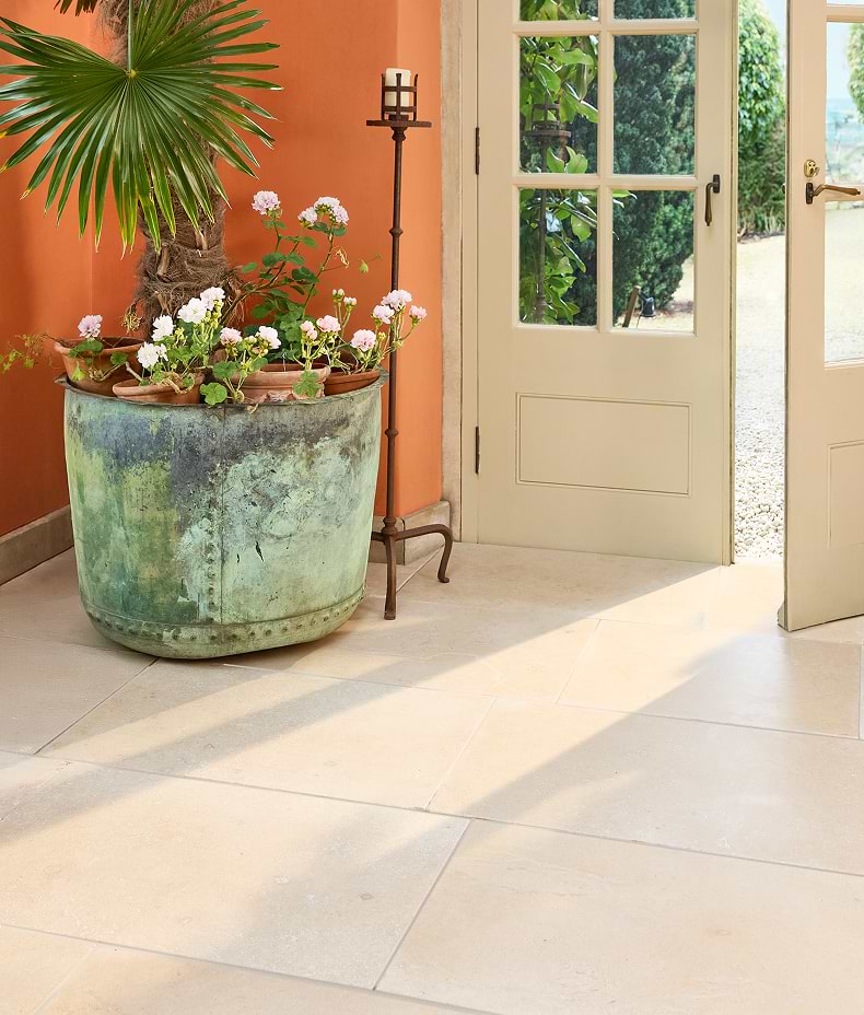 Lacock Limestone Tumbled Finish