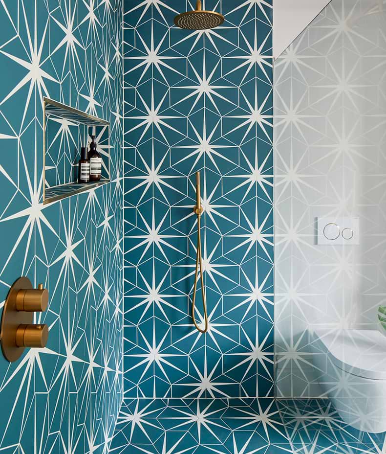 Lily Pad Porcelain Peacock