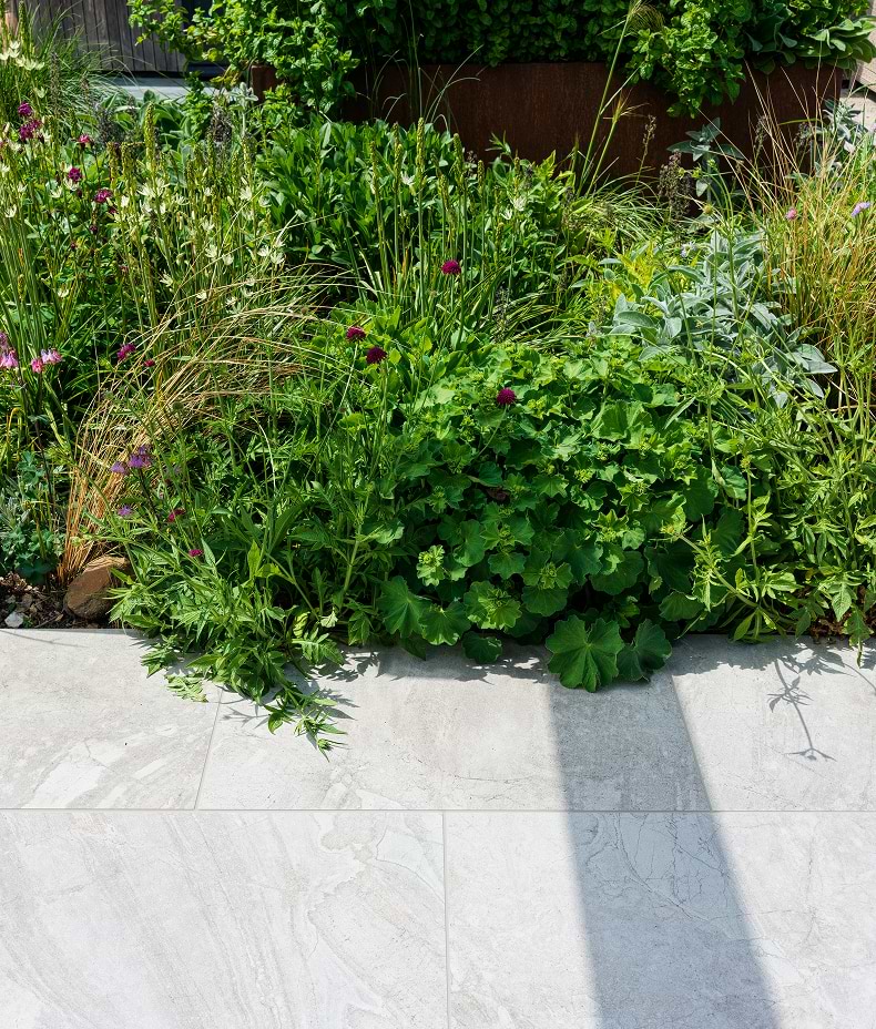 Lithos Porcelain Paving Textured Blanc