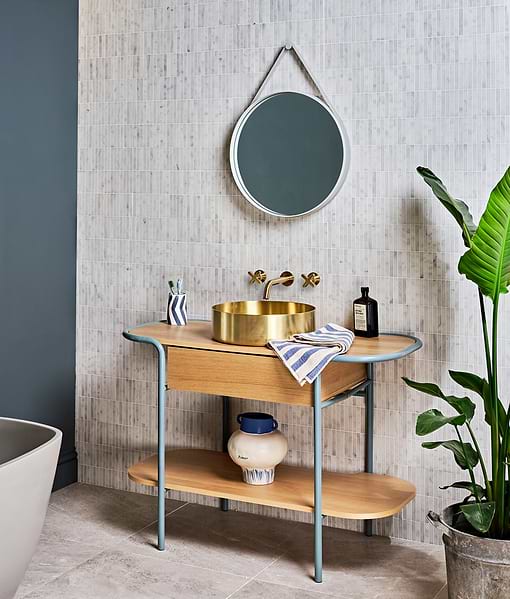 Long Island Marble Bamboo Mosaic