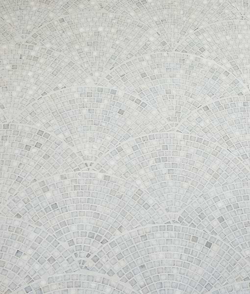 Long Island Marble Fan Mosaic