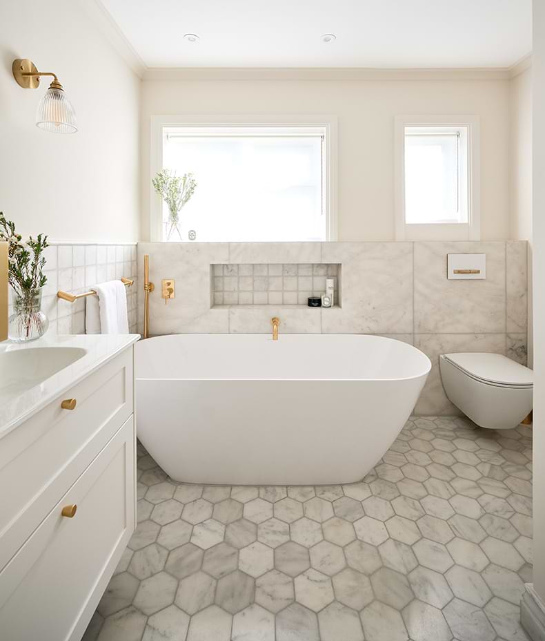 Long Island Marble Honed Finish