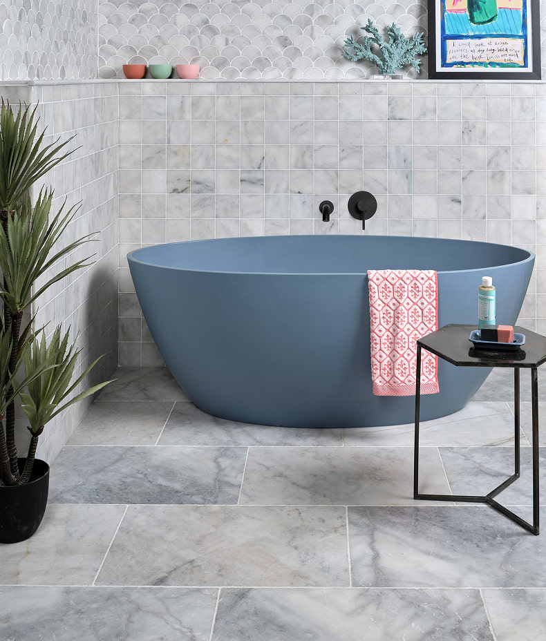 Long Island Marble Tumbled Finish 40.6 x 61 x 1.0cm