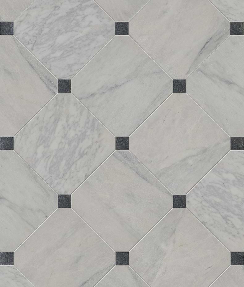 Long Island Marble Tumbled Finish