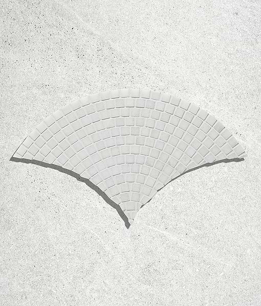 Long Island Marble Fan Mosaic
