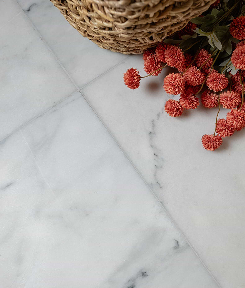 Long Island Blend Marble Honed Finish 40.6 X 61 X 1.0cm
