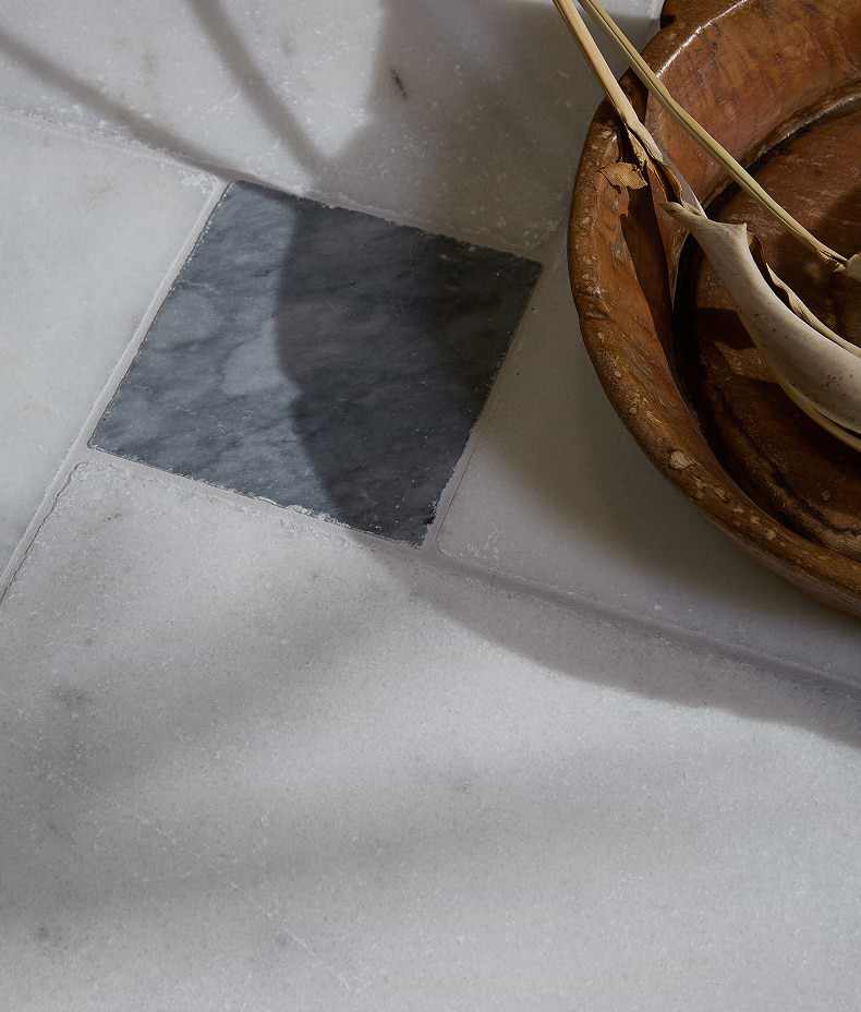 Long Island Marble Tumbled Finish