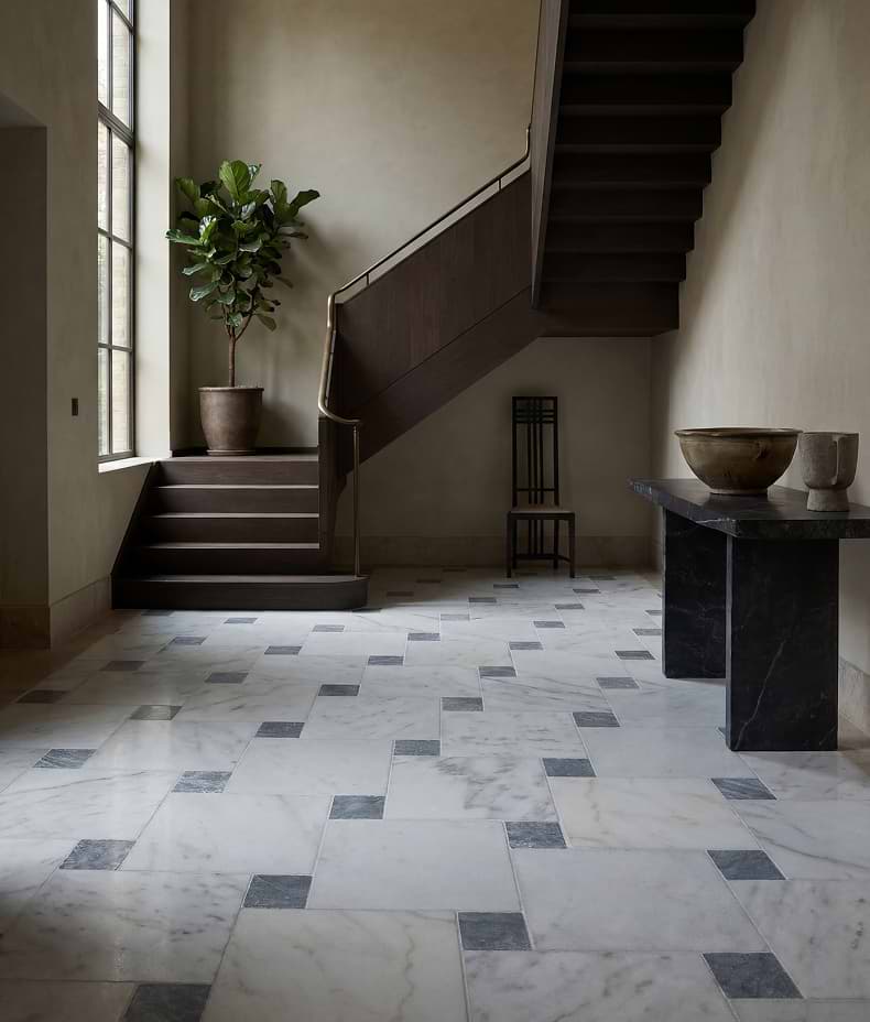Long Island Marble Tumbled Finish