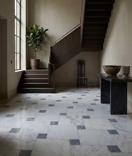 Long Island Marble Tumbled Finish