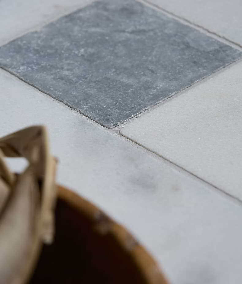 Long Island Marble Tumbled Finish